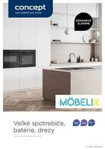 Propagačné noviny MÖBELIX, platné od 2026-08-01 do 2026-12-31.