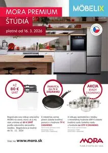 Propagačné noviny MÖBELIX, platné od 2026-03-16 do 2027-03-31.